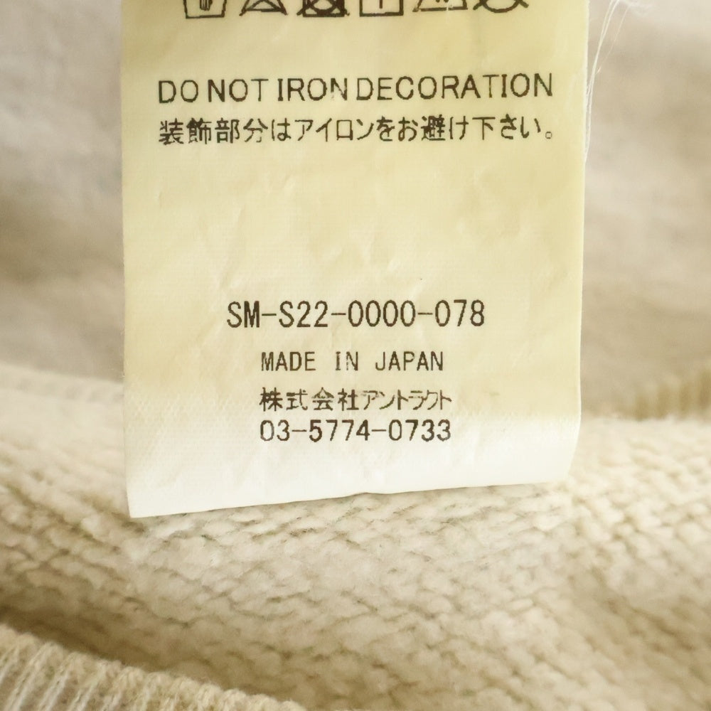 SAINT MICHAEL(セントマイケル) 20AW SM2 CREW SWEAT SHIRT ジーザスプリント クルーネックスウェット トレーナー