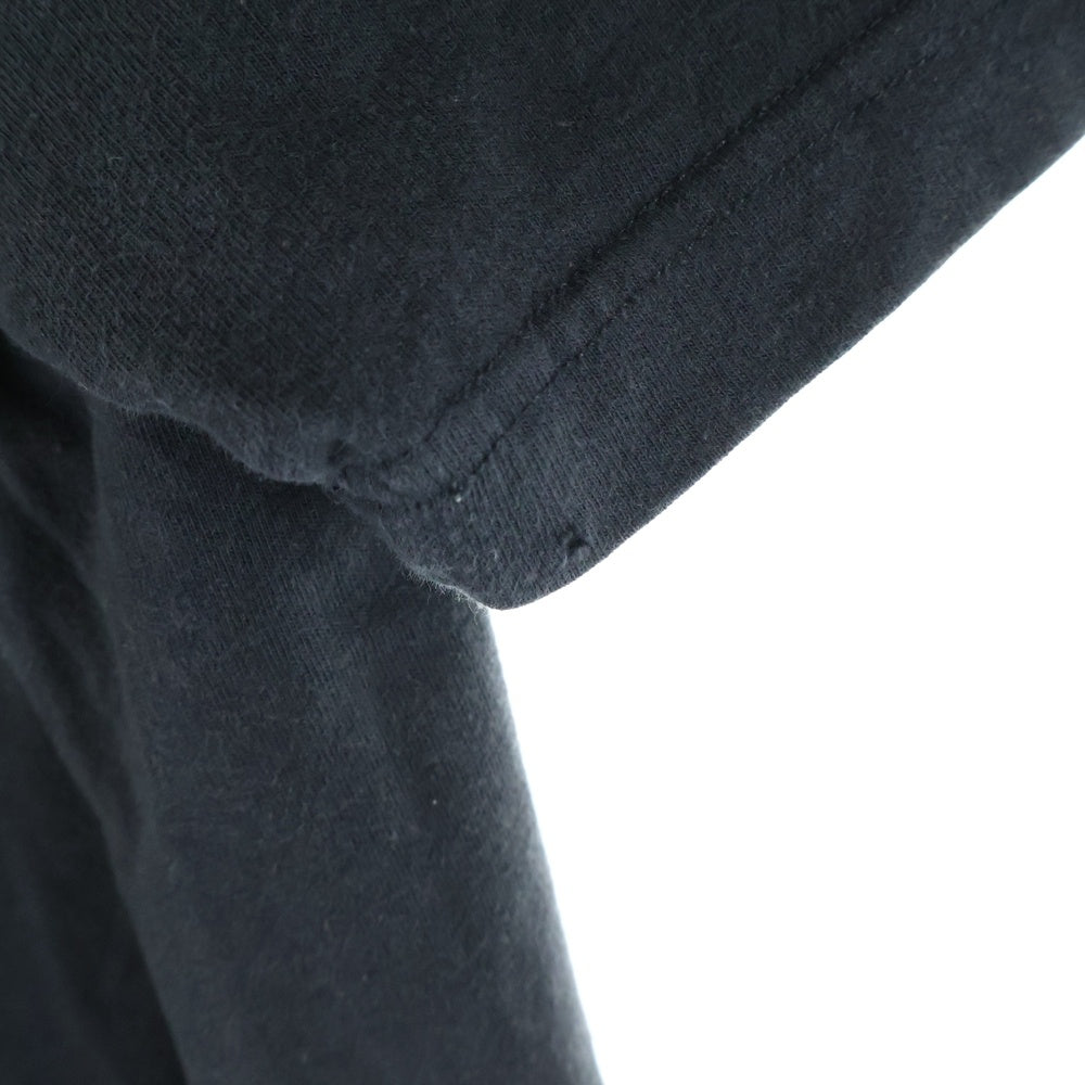 VETEMENTS(ヴェトモン) STAFF T-SHIRT スタッフ ロゴプリント クルーネック半袖Tシャツ カットソー ブラック