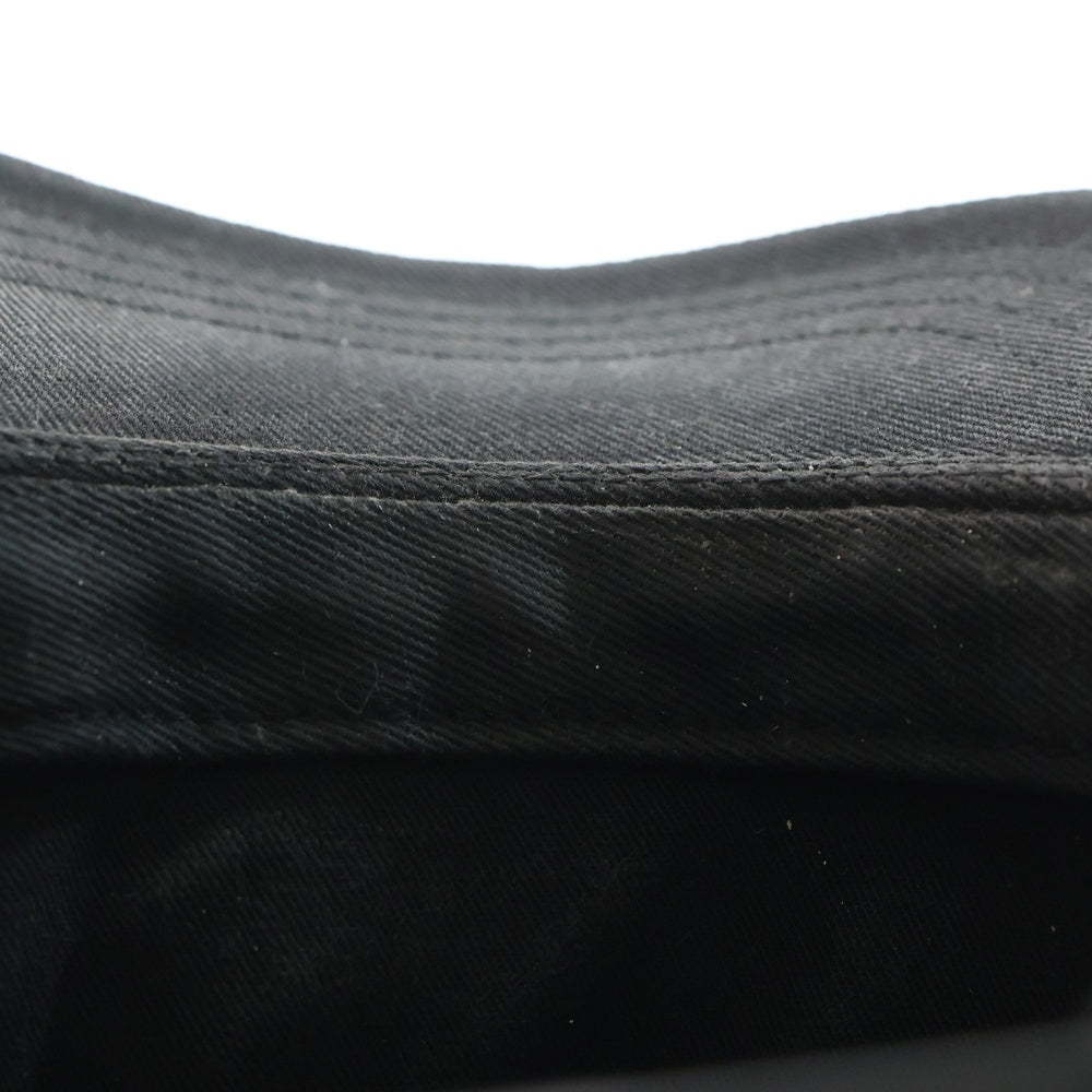 CHROME HEARTS(クロムハーツ) TRUCKER CAP デニムトラッカー ヴァインダガー刺繍 キャップ 帽子 ブラック