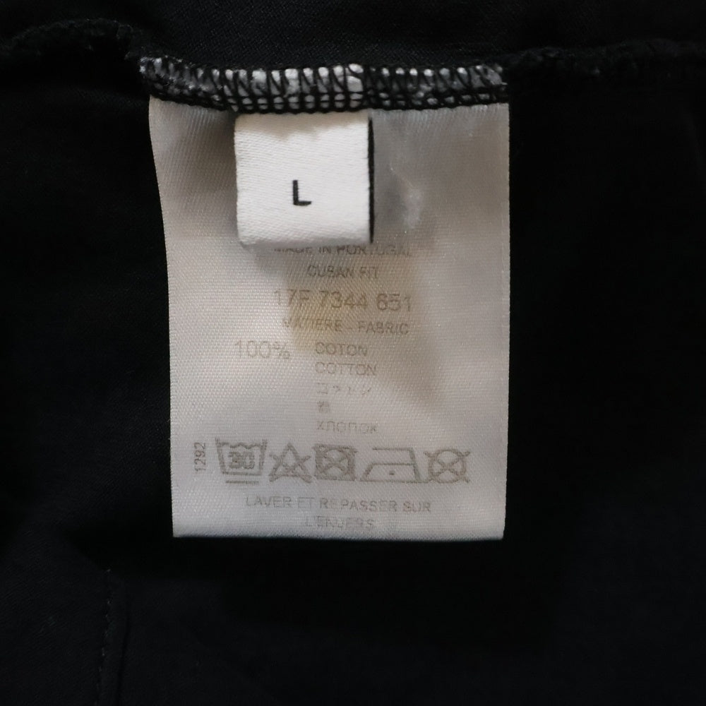 GIVENCHY(ジバンシィ) イルミナティプリント クルーネック半袖Tシャツ カットソー ブラック 17F 7344 651