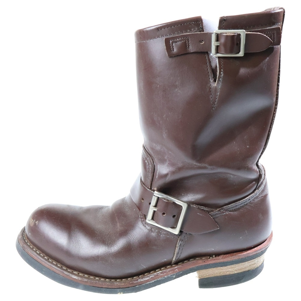 RED WING(レッド ウイング) ENGINEER BOOTS 現行タグ レザー エンジニアブーツ ブラウン 2269