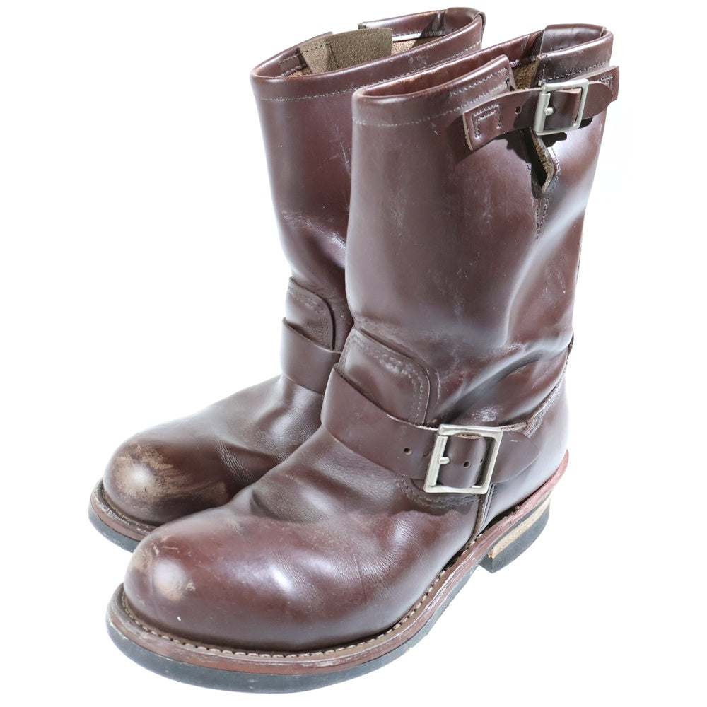 RED WING(レッド ウイング) ENGINEER BOOTS 現行タグ レザー エンジニアブーツ ブラウン 2269