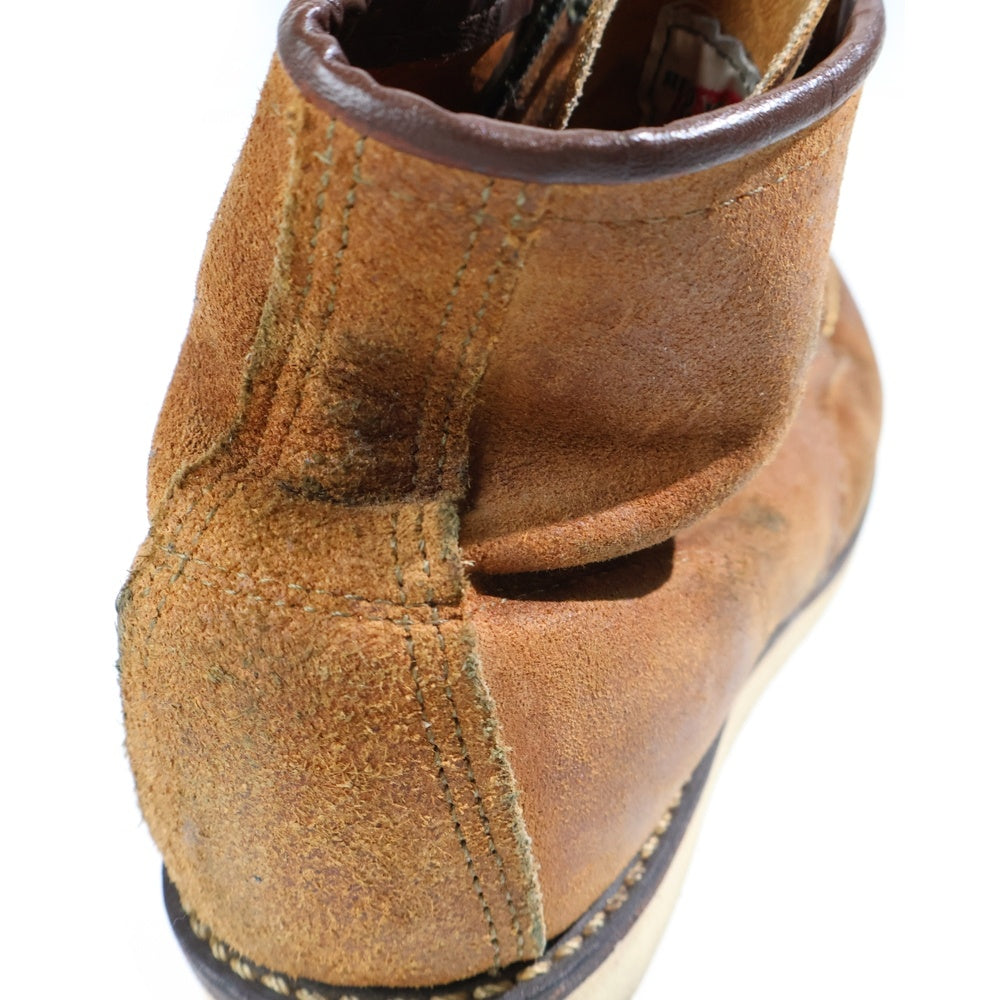 RED WING(レッド ウイング) 6INCH CLASSIC WORK MOC TOE クラシックワーク モックトゥ レザー レースアップブーツ ブラウン 8861