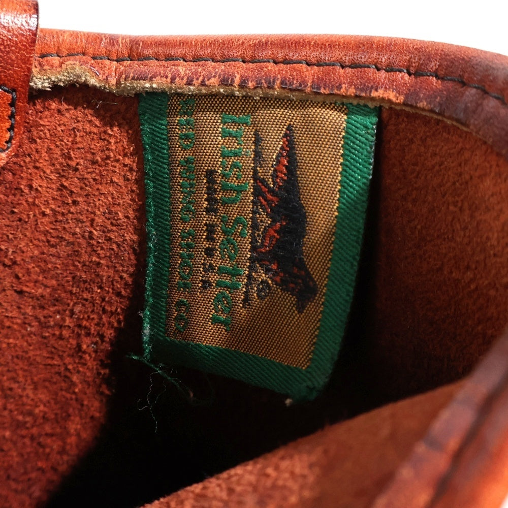 RED WING(レッド ウイング) PECOS BOOTS 緑犬タグ レザー ペコスブーツ ブラウン 866