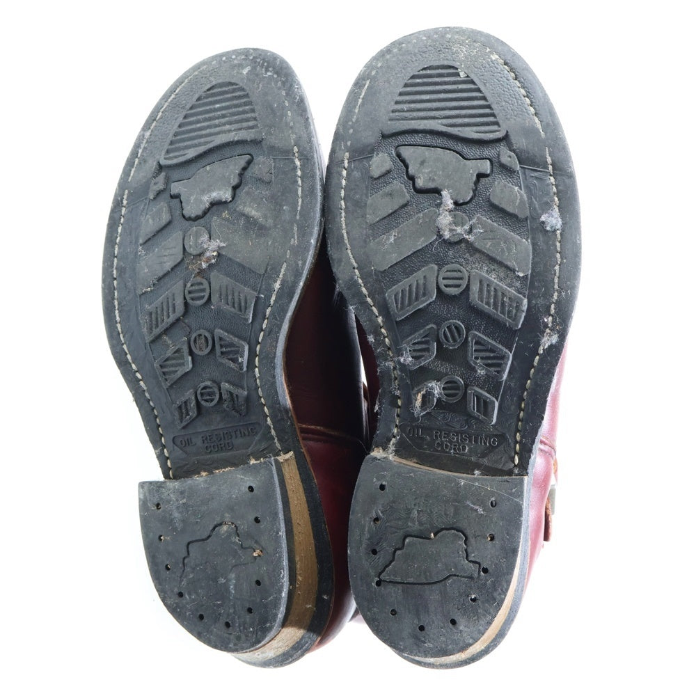RED WING(レッド ウイング) 90S-00S ENGINEER BOOT 2バックル レザー エンジニアブーツ バーガンディ 8271