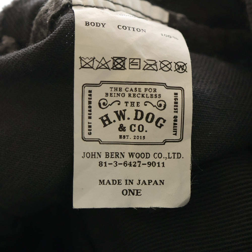 THE H.W.DOG&CO(ドッグアンドコー) TRUCKER CAP トラッカーキャップ 帽子 グレー 81-3-6427-9011