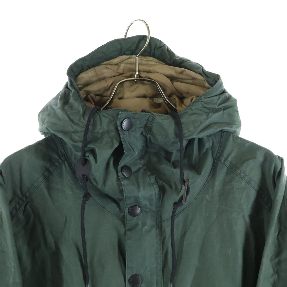 Barbour(バブアー) HIKING WAX ハイキングワックス オイルド ジップアップジャケット グリーン MWX1673