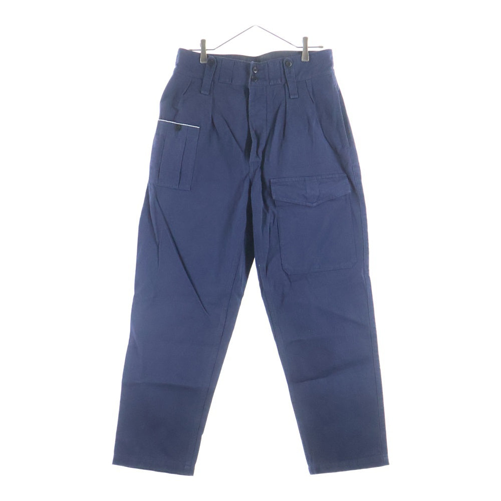 NIGEL CABOURN(ナイジェルケーボン) BRITISH ARMY PANT VINTAGE TWILL ブリティッシュアーミー ヴィンテージツイル ボタンフライ カーゴパンツ ネイビー 8038-00-50000