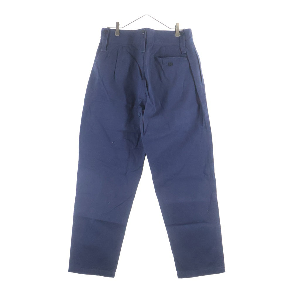 NIGEL CABOURN(ナイジェルケーボン) BRITISH ARMY PANT VINTAGE TWILL ブリティッシュアーミー ヴィンテージツイル ボタンフライ カーゴパンツ ネイビー 8038-00-50000