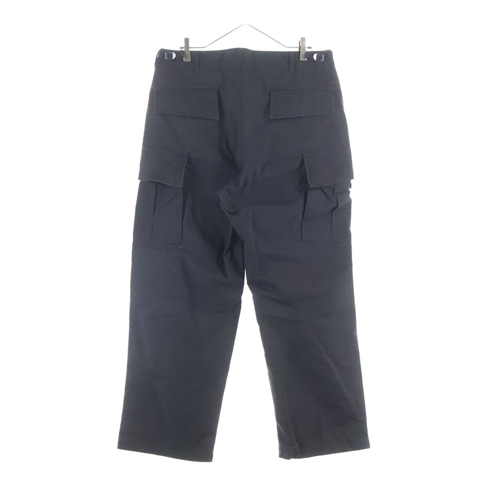 NO BRAND(ノーブランド) CALIFORNIA SPORTSWEAR JNGL FATIGUE PANTS カリフォルニアスポーツウェア ジャングルファティーグ カーゴパンツ ブラック CAS-000-231002