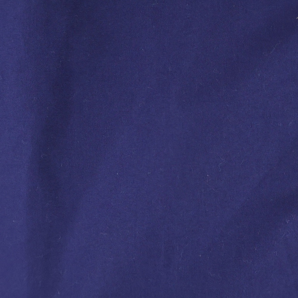 SUGAR CANE(シュガーケーン) フロントボタン 2ポケット 半袖ワークシャツ ネイビー