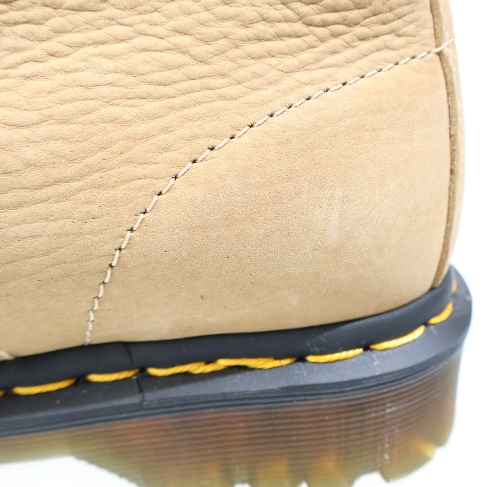 Dr.Martens(ドクターマーチン) 1460 PASCAL パスカル 8ホール ヌバックレザー レースアップ ブーツ ベージュ