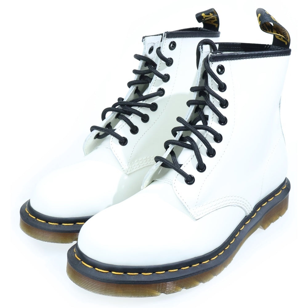 Dr.Martens(ドクターマーチン) 1460 8ホール レザー レースアップ ブーツ ホワイト
