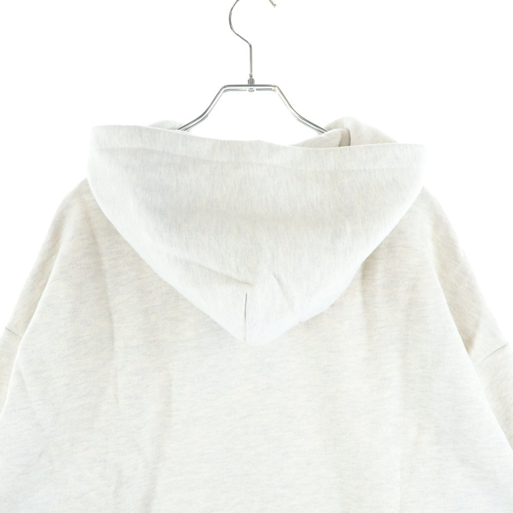 AWAKE NY(アウェイク ニューヨーク) 23AW ロゴ刺繍 スウェット プルオーバーパーカー グレー AWK-FW23-HD001