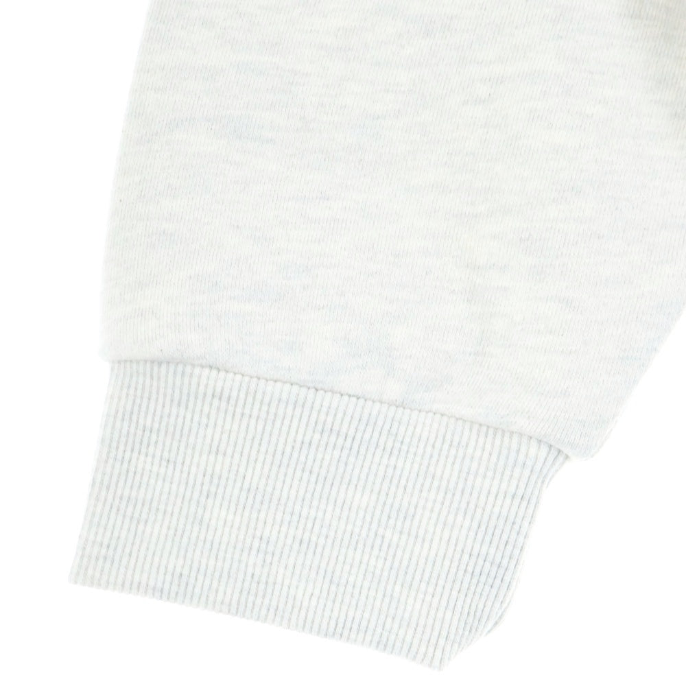 AWAKE NY(アウェイク ニューヨーク) 23AW ロゴ刺繍 スウェット プルオーバーパーカー グレー AWK-FW23-HD001