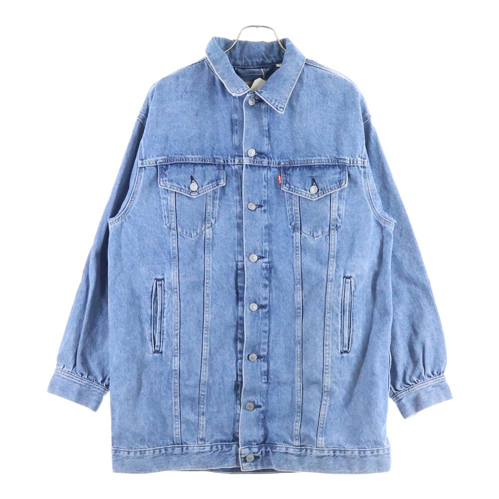 Levi's(リーバイス) ×GANNI ガニー デニム ロング トラッカージャケット インディゴ PC9-87489-0000