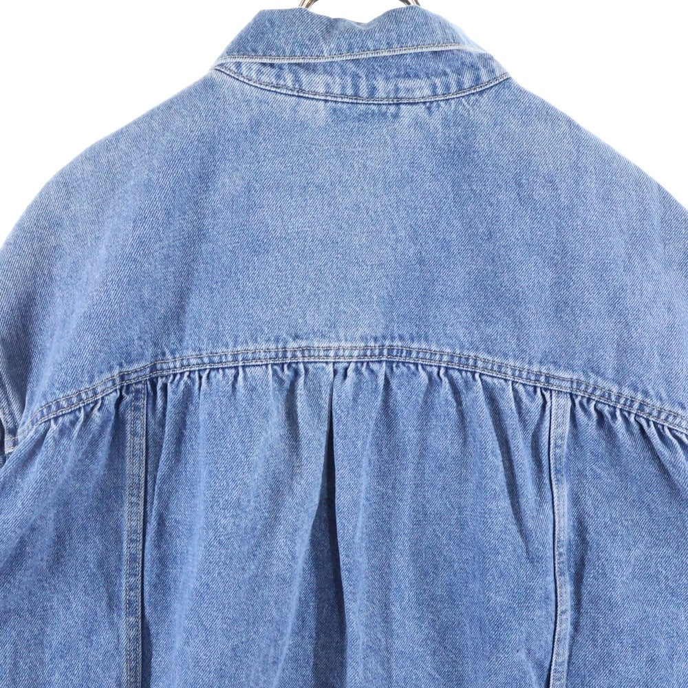 Levi's(リーバイス) ×GANNI ガニー デニム ロング トラッカージャケット インディゴ PC9-87489-0000