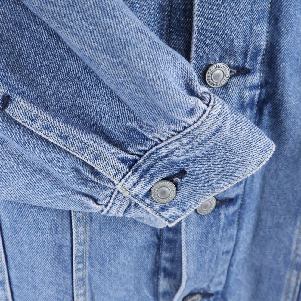 Levi's(リーバイス) ×GANNI ガニー デニム ロング トラッカージャケット インディゴ PC9-87489-0000