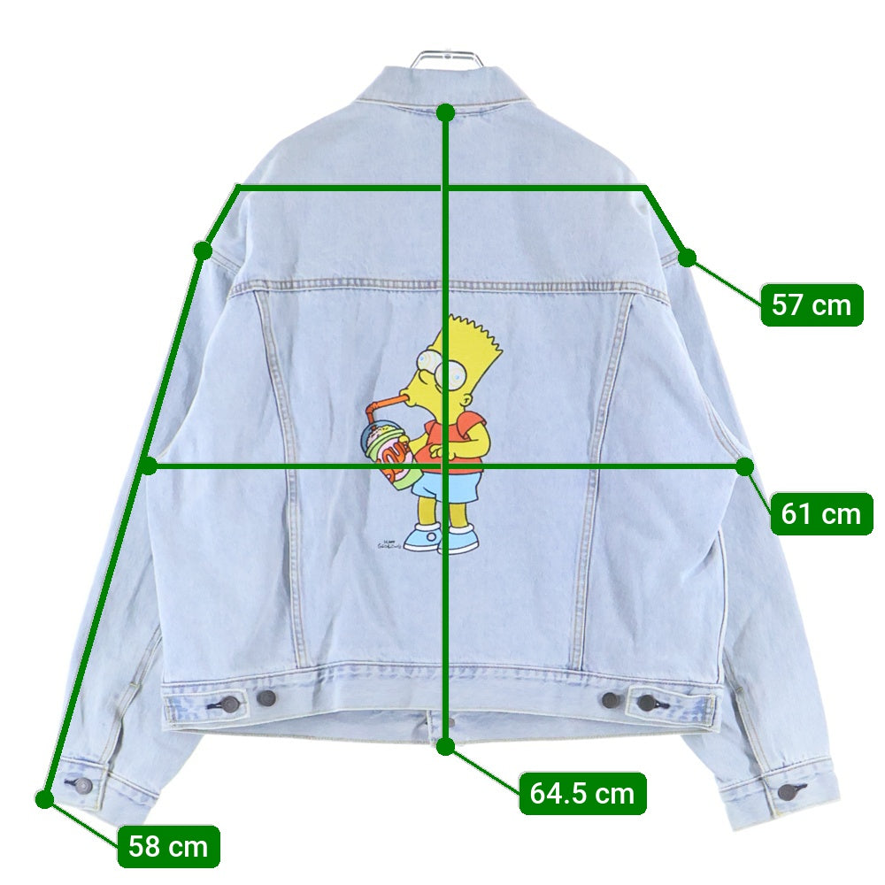 Levi's(リーバイス) ×the Simpsons ザ シンプソンズ デニム トラッカージャケット インディゴ PC9-A2054-0000
