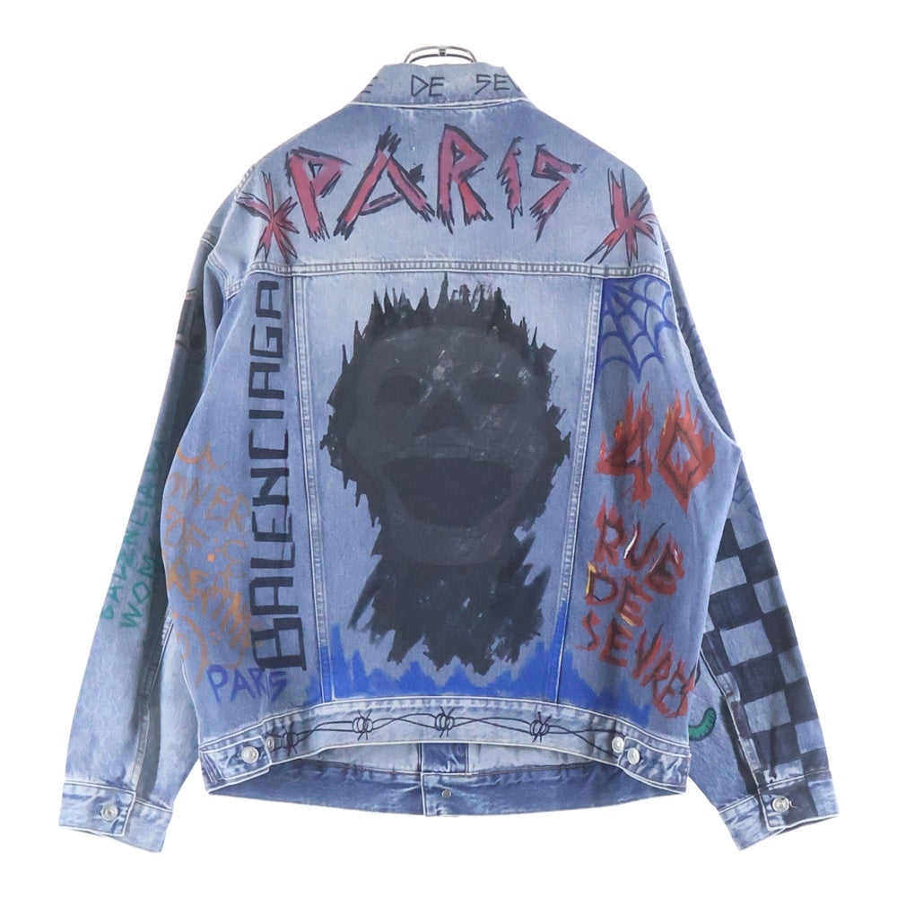 BALENCIAGA(バレンシアガ) 18AW グラフィティ オーバーサイズ デニム