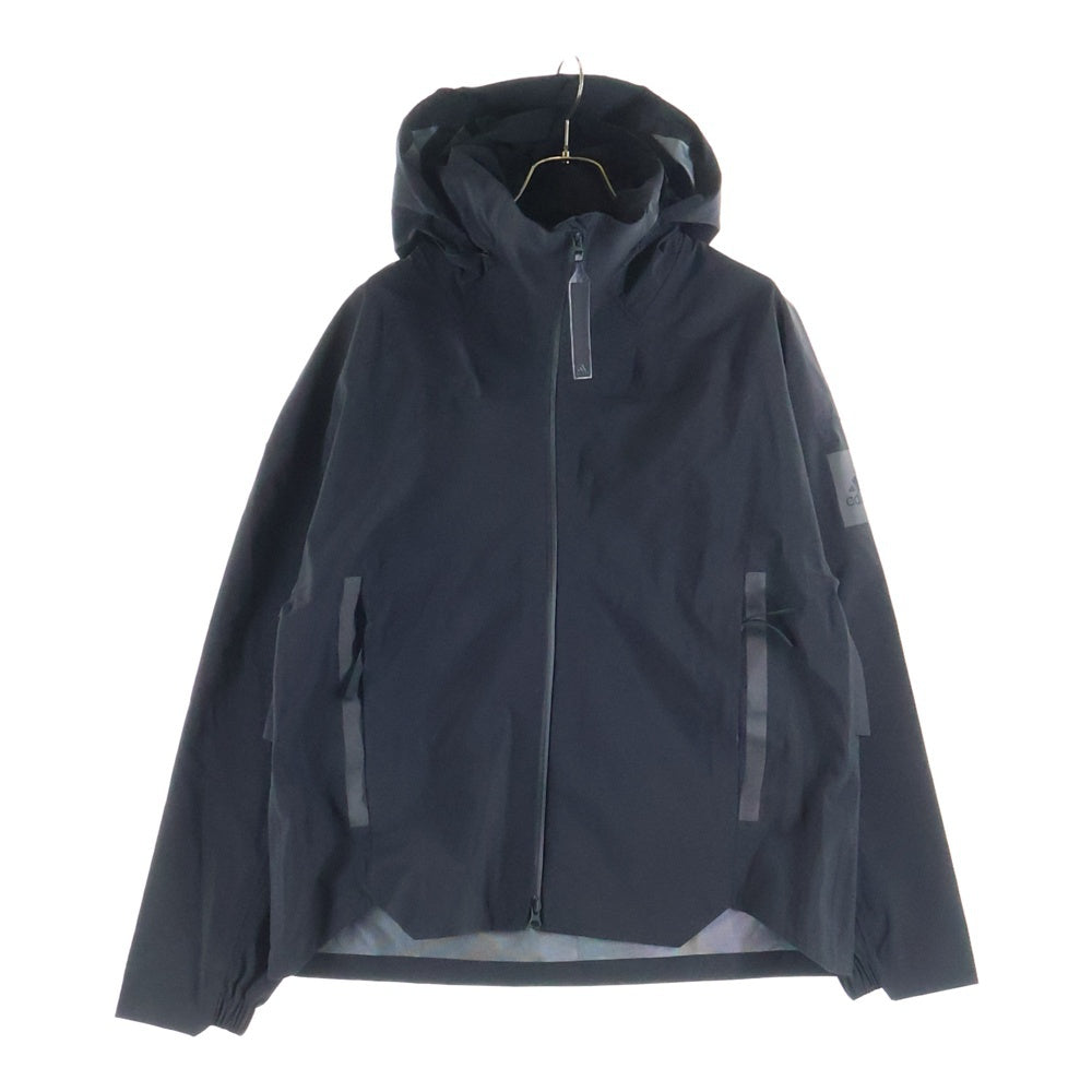 adidas(アディダス) MYSHELTER 3-LAYER RAIN JACKET マイシェルター 3レイヤー レイン ジップアップナイロンジャケット ブラック DZ1413