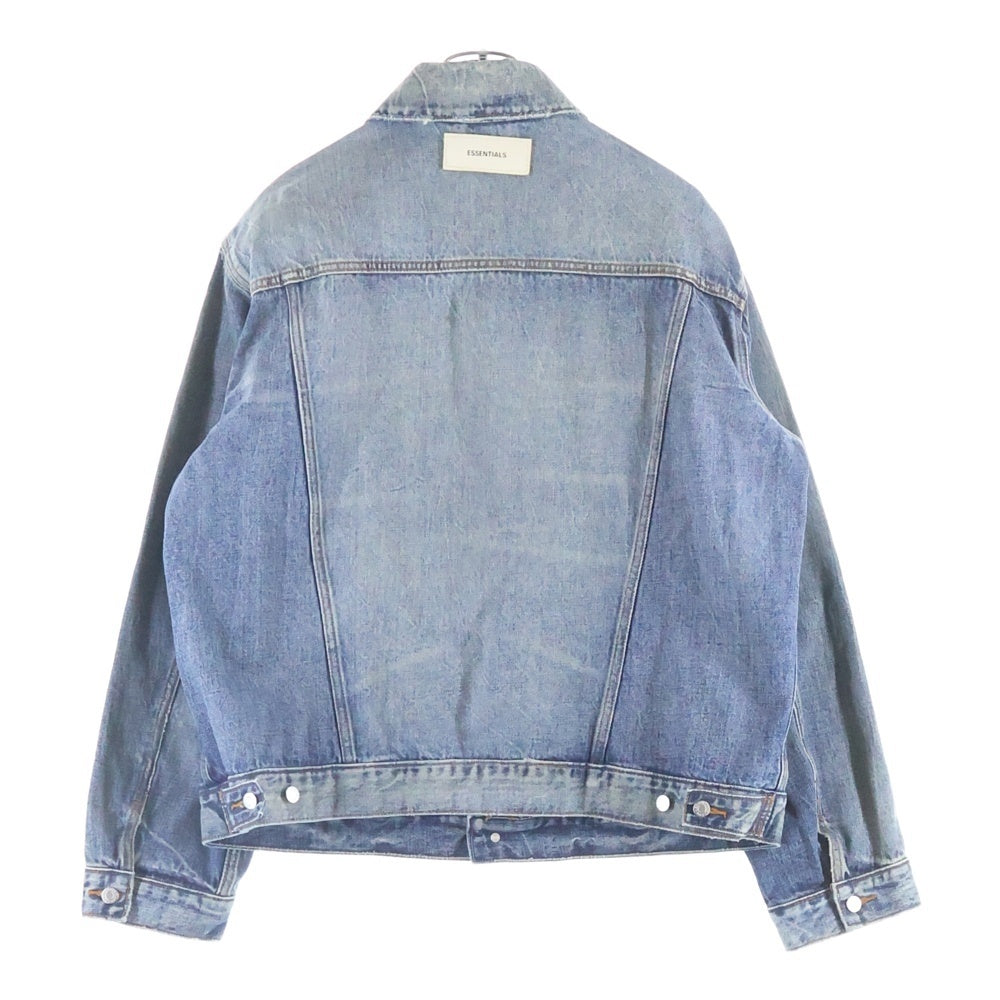 FEAR OF GOD ESSENTIALS(フィアオブゴッド エッセンシャルズ) 18AW Denim Trucker Jacket デニムトラッカージャケット インディゴ 202SP182003F