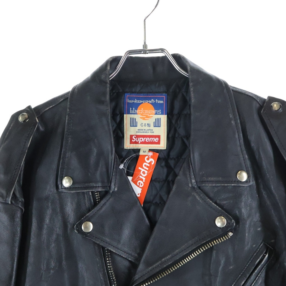 SUPREME(シュプリーム) 23AW ×Blackmeans Painted Leather Motorcycle