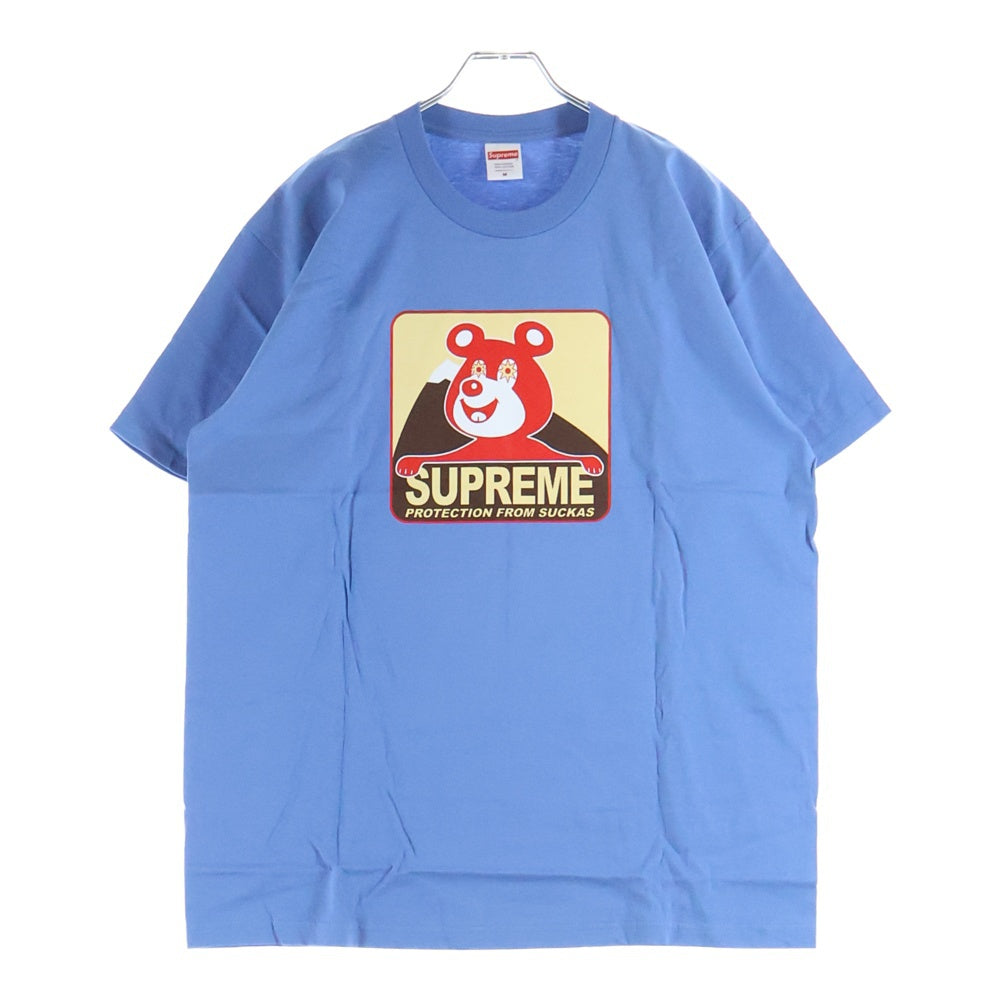SUPREME(シュプリーム) 20AW Bear Tee ベア プリント クルーネック 半袖Tシャツカットソー ブルー