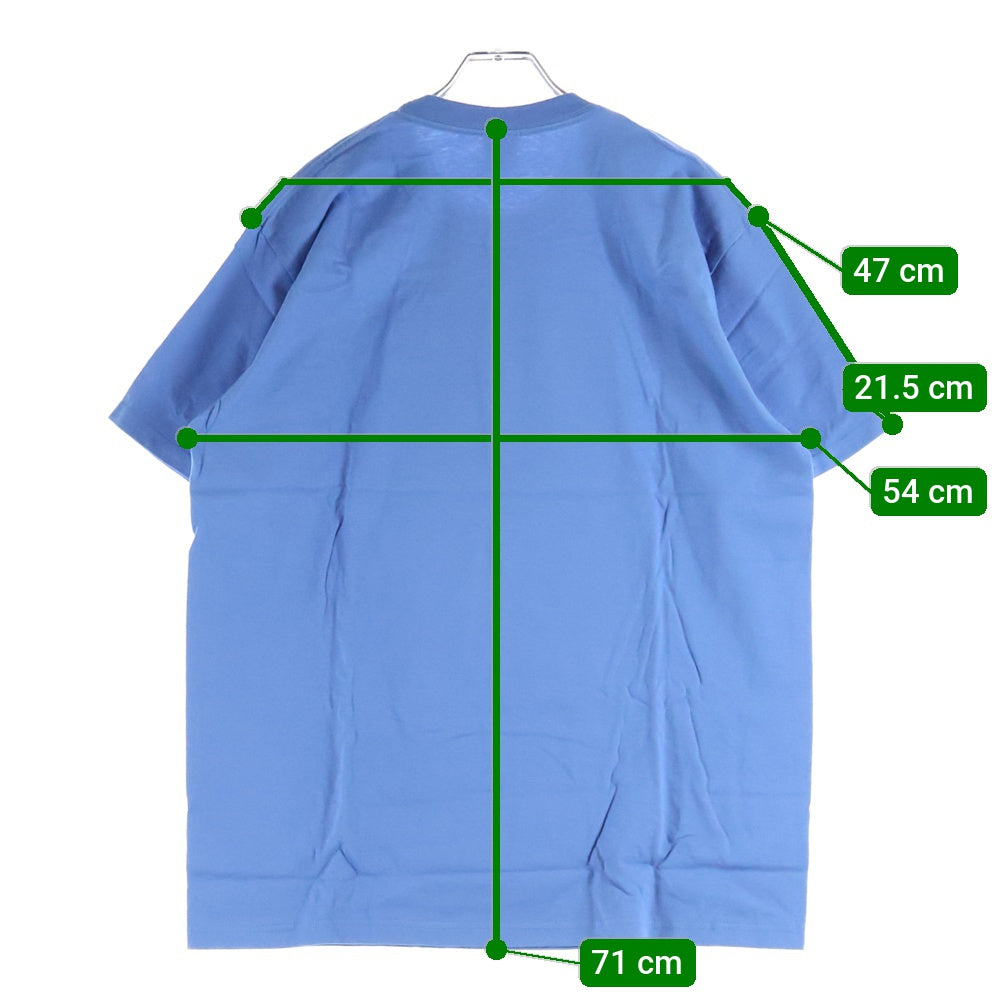 SUPREME(シュプリーム) 20AW Bear Tee ベア プリント クルーネック 半袖Tシャツカットソー ブルー