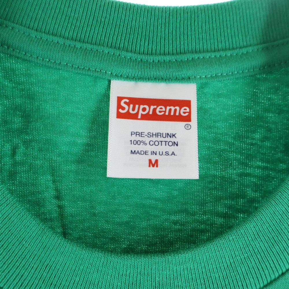 SUPREME(シュプリーム) 22AW Catwoman Tee キャットウーマンプリント 半袖Tシャツ カットソー グリーン