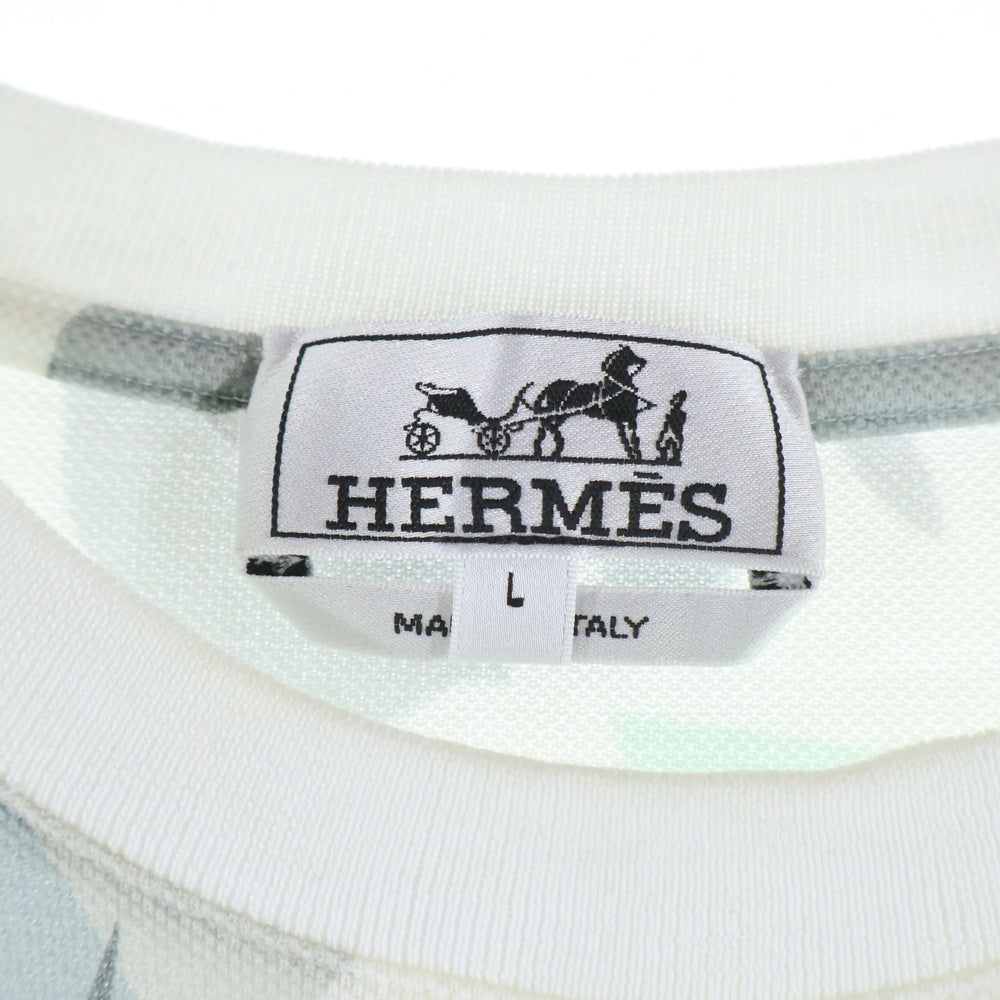 HERMES(エルメス) ヴェジェタル 半袖Tシャツ ホワイト
