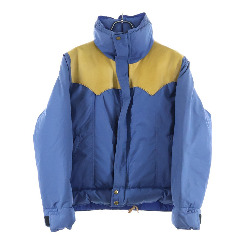 ROCKY MOUNTAIN(ロッキーマウンテン) 70S VINTAGE GORE-TEX DOWN JACKET ヴィンテージ ゴアテックス ナイロン ダウンジャケット ブルー