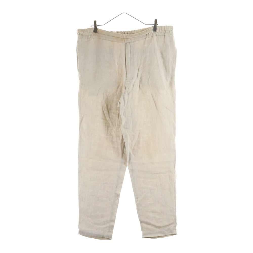 COMME des GARCONS SHIRT(コムデギャルソンシャツ) ドローコード リネン パンツ ベージュ