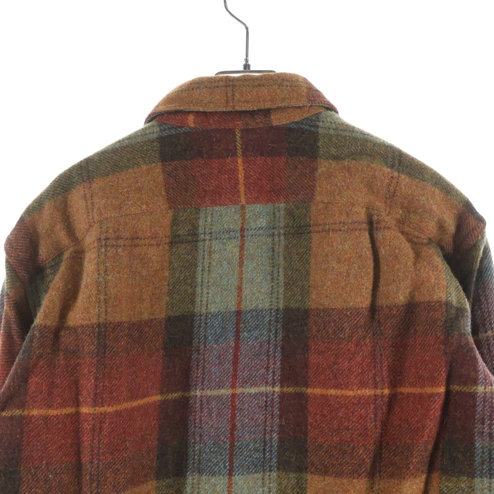 POLO RALPH LAUREN(ポロラルフローレン) 80S-90S VINTAGE ウール チェック 長袖シャツ マルチ