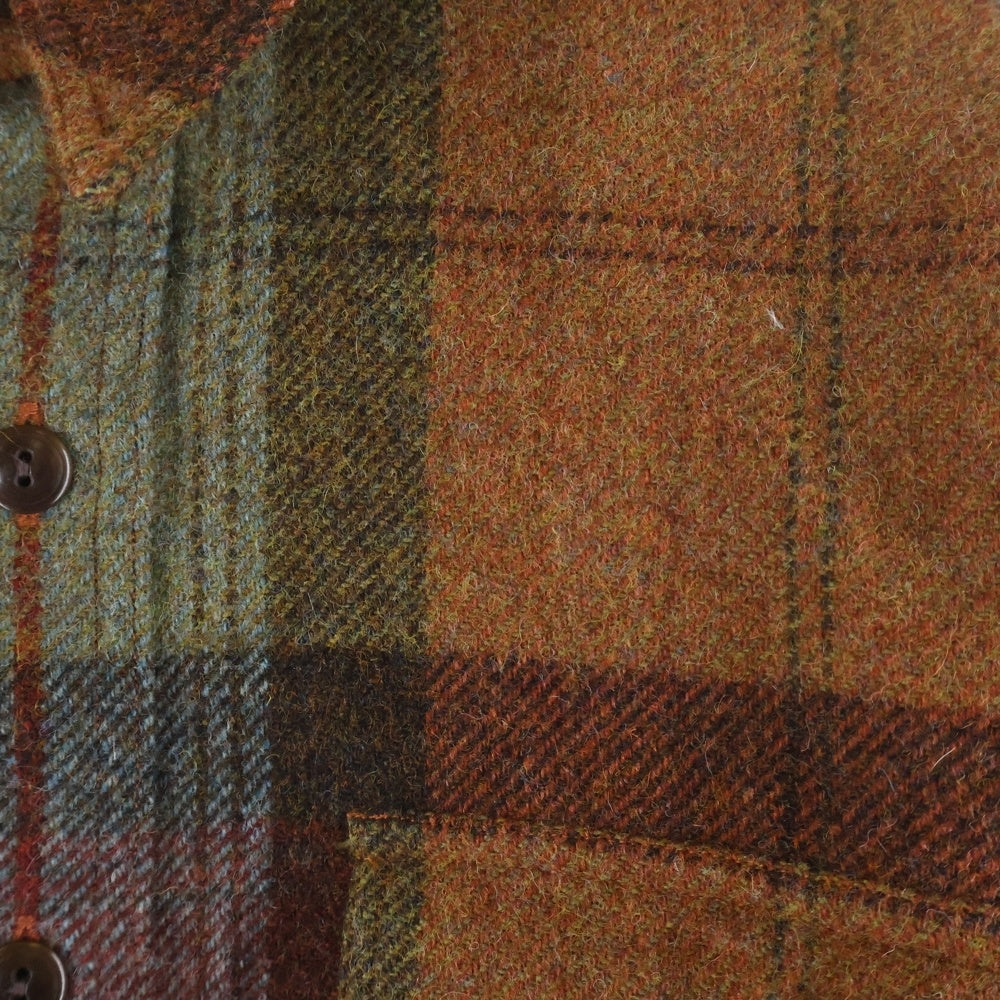 POLO RALPH LAUREN(ポロラルフローレン) 80S-90S VINTAGE ウール チェック 長袖シャツ マルチ