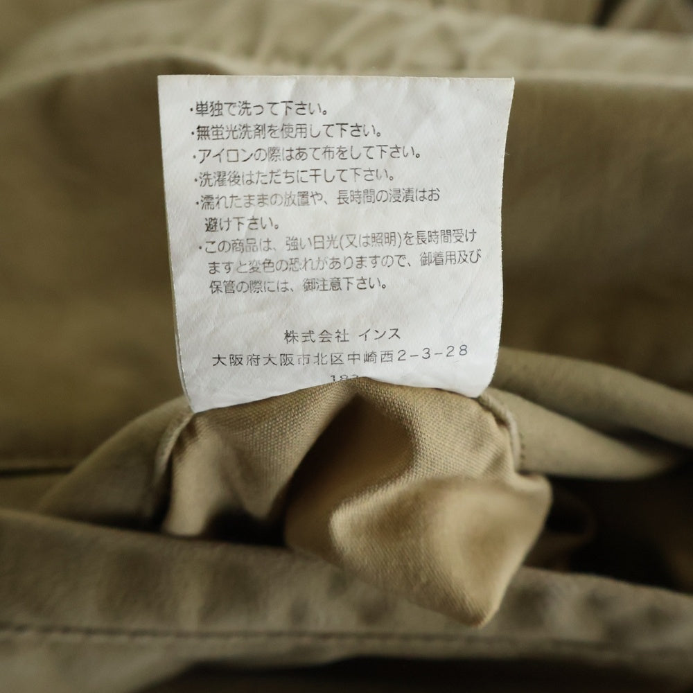 GRAMICCI(グラミチ) デッキ ダック地 カーゴパンツ ベージュ