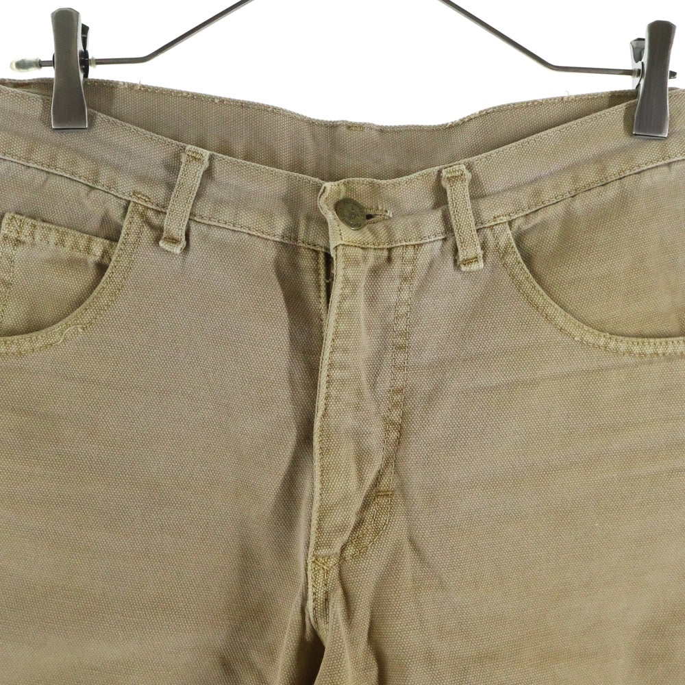 GRAMICCI(グラミチ) 90S VINTAGE ヴィンテージ デッキ ダック地 ワーク ショートパンツ ハーフパンツ ショーツ ベージュ