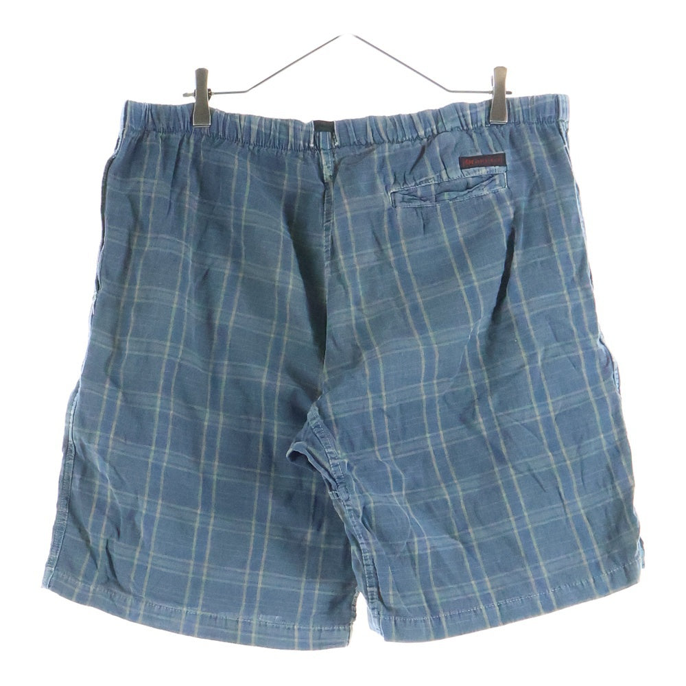 GRAMICCI(グラミチ) 90S VINTAGE ヴィンテージ コットン チェック パンツ ブルー