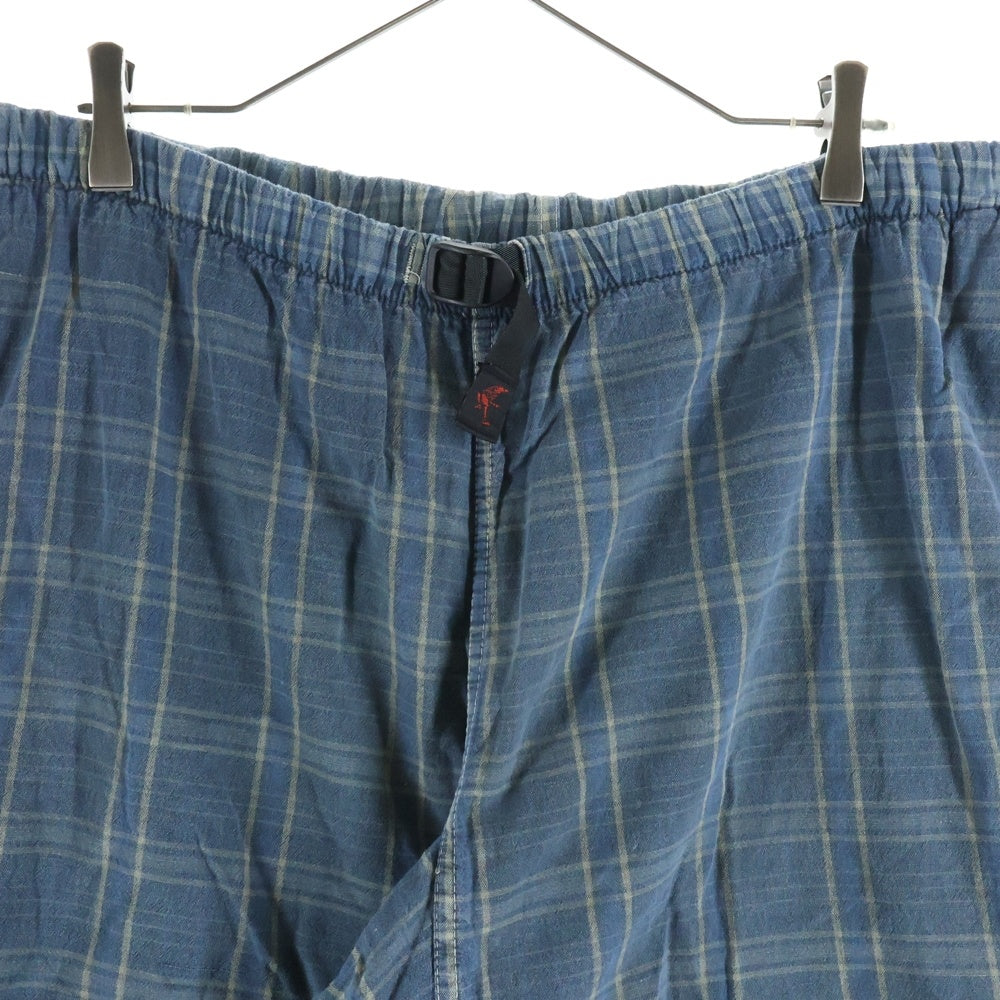 GRAMICCI(グラミチ) 90S VINTAGE ヴィンテージ コットン チェック パンツ ブルー