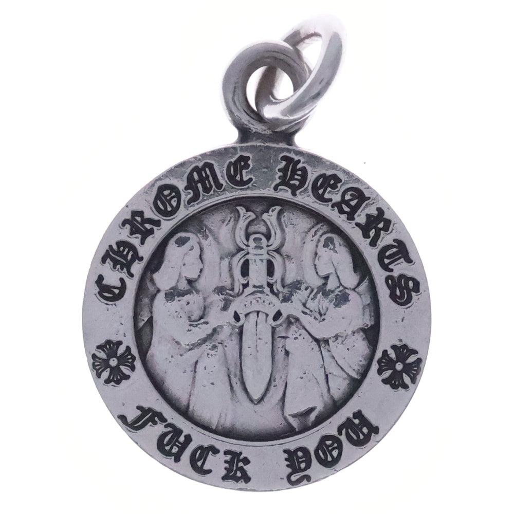 CHROME HEARTS(クロムハーツ) CHRM ANGL MDL V1 エンジェルメダルチャーム ペンダントトップ シルバー BCA229