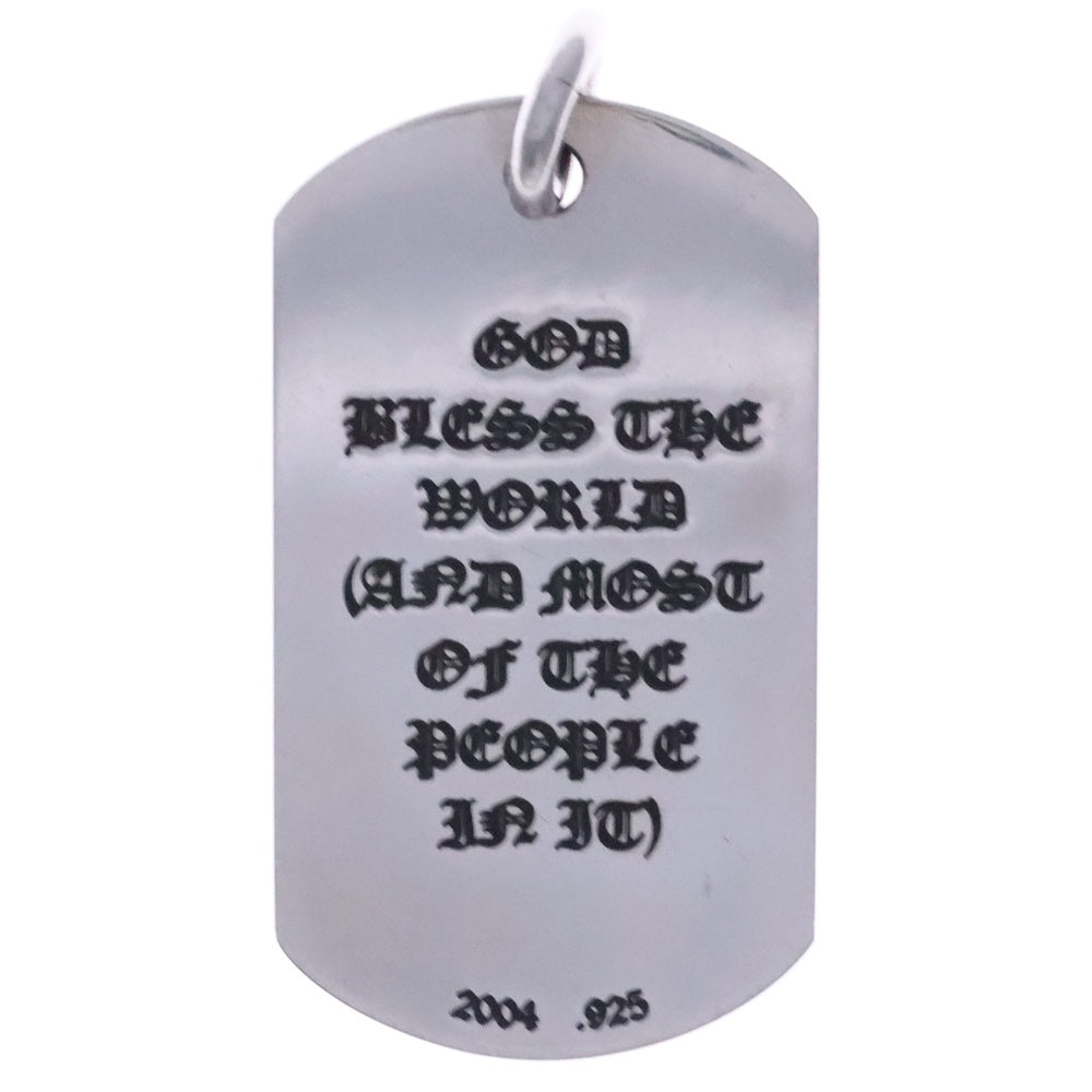 CHROME HEARTS(クロムハーツ) D TAG LRG GOD BLESS ゴットブレス