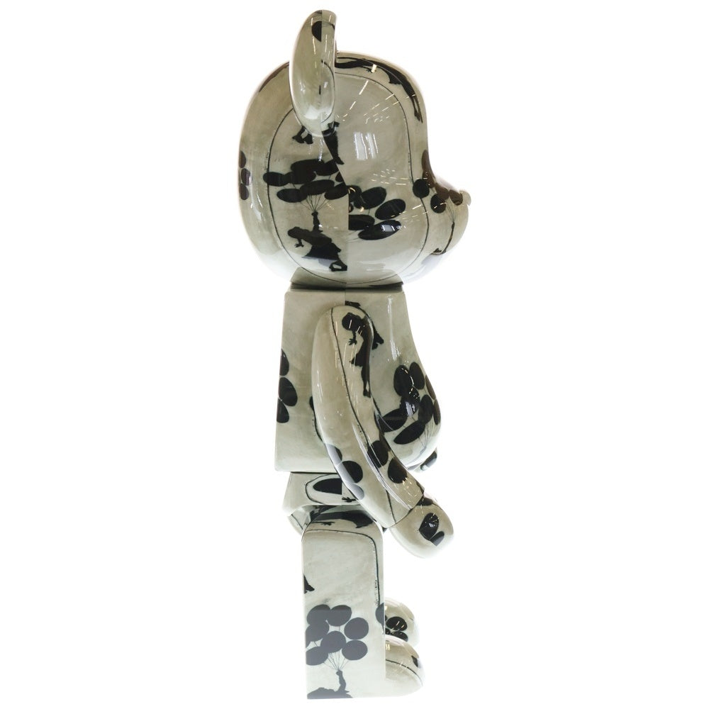 MEDICOM TOY(メディコムトイ) BE@RBRICK Flying Ballons Girl 1000% ベアブリック フライング バルーンガール フィギュア 人形 ホワイト/ブラック
