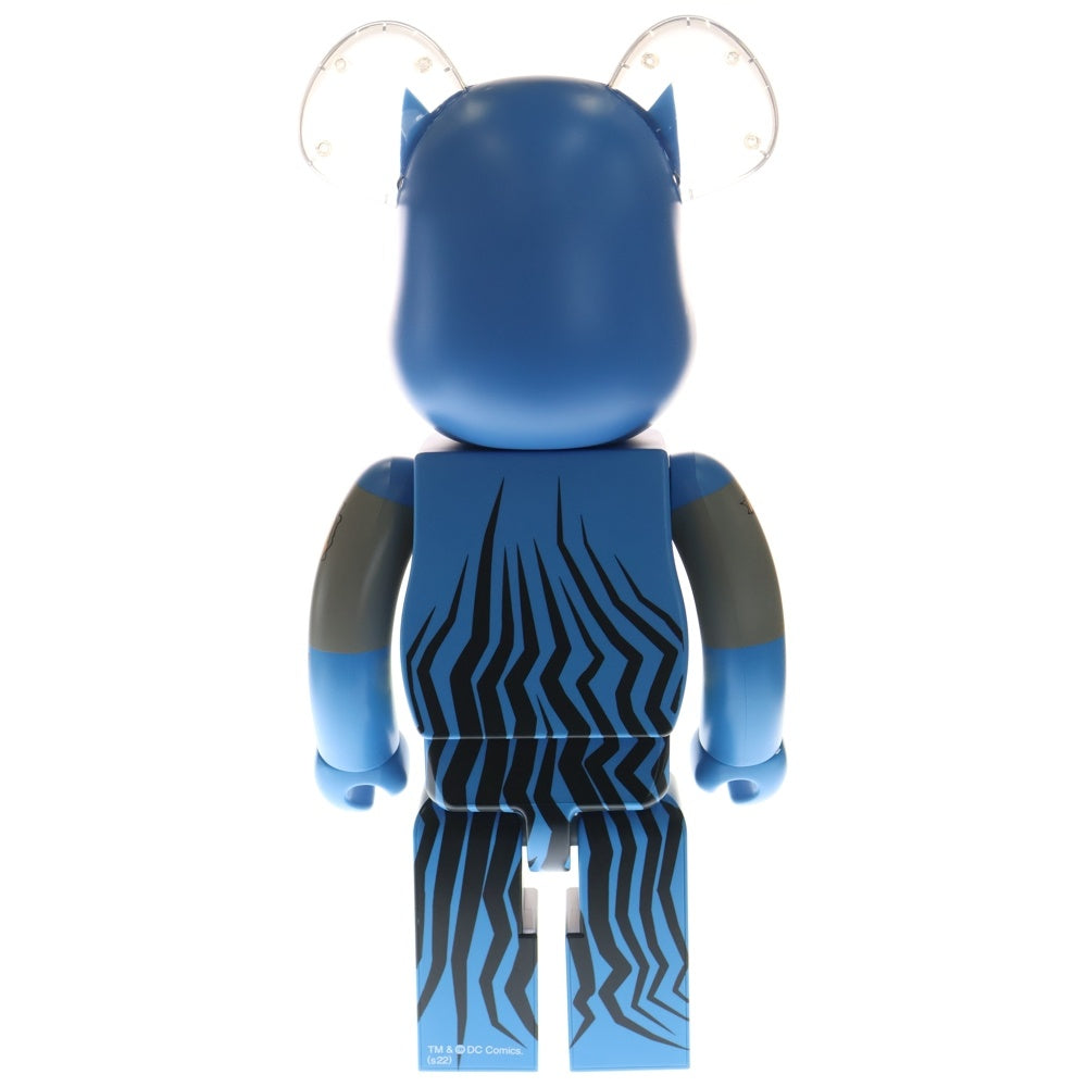 MEDICOM TOY(メディコムトイ) BE@RBRICK BATMAN THE DARK KNIGHT TRIUMPHANT ベアブリック バットマン ザダークナイトトライアンファント フィギュア 人形 1000% グレー/ブルー