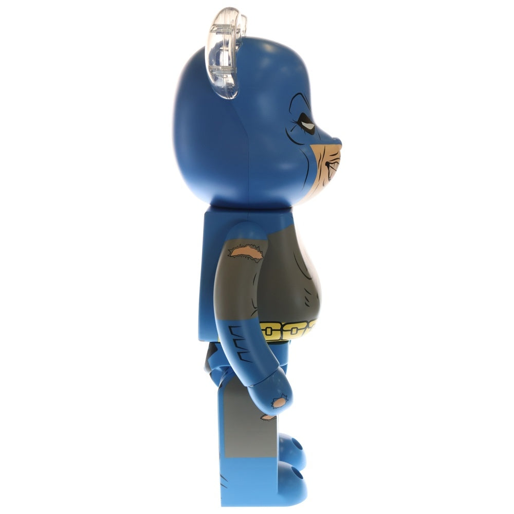 MEDICOM TOY(メディコムトイ) BE@RBRICK BATMAN THE DARK KNIGHT TRIUMPHANT ベアブリック バットマン ザダークナイトトライアンファント フィギュア 人形 1000% グレー/ブルー