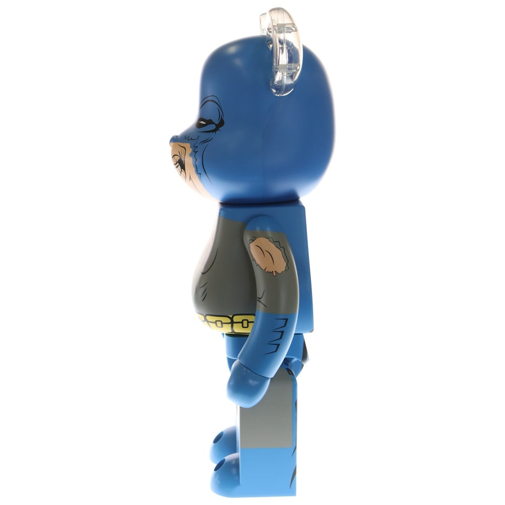 MEDICOM TOY(メディコムトイ) BE@RBRICK BATMAN THE DARK KNIGHT TRIUMPHANT ベアブリック バットマン ザダークナイトトライアンファント フィギュア 人形 1000% グレー/ブルー