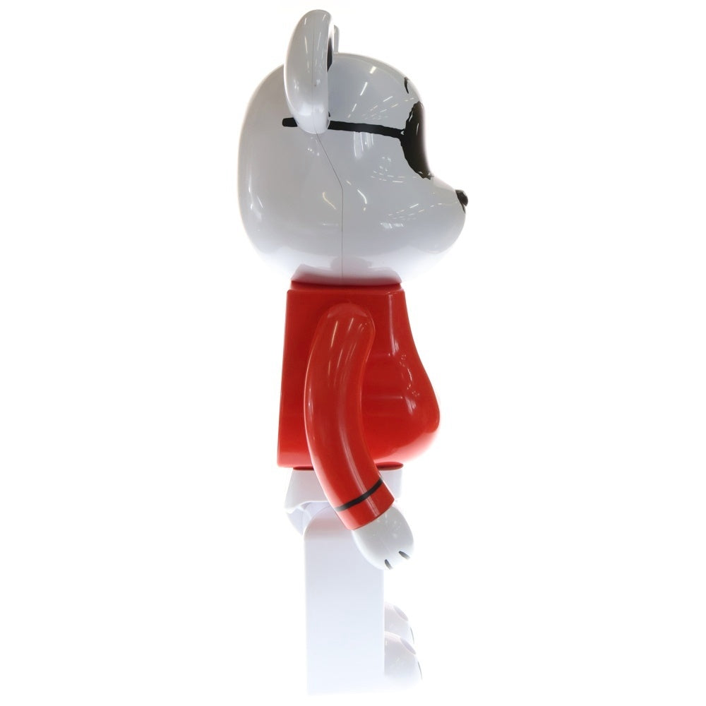 MEDICOM TOY(メディコムトイ) BE@RBRICK JOE COOL 1000% ベアブリック ジョークール フィギュア 人形 ホワイト/レッド