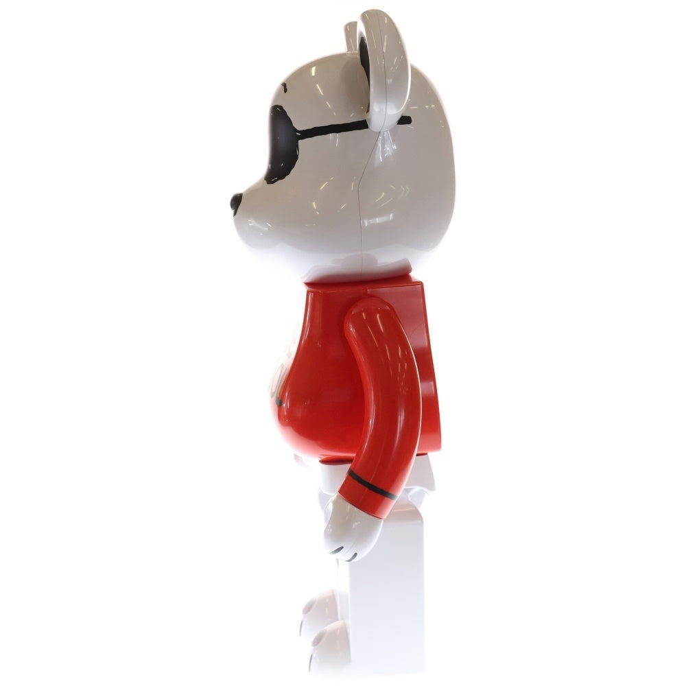 MEDICOM TOY(メディコムトイ) BE@RBRICK JOE COOL 1000% ベアブリック ジョークール フィギュア 人形 ホワイト/レッド