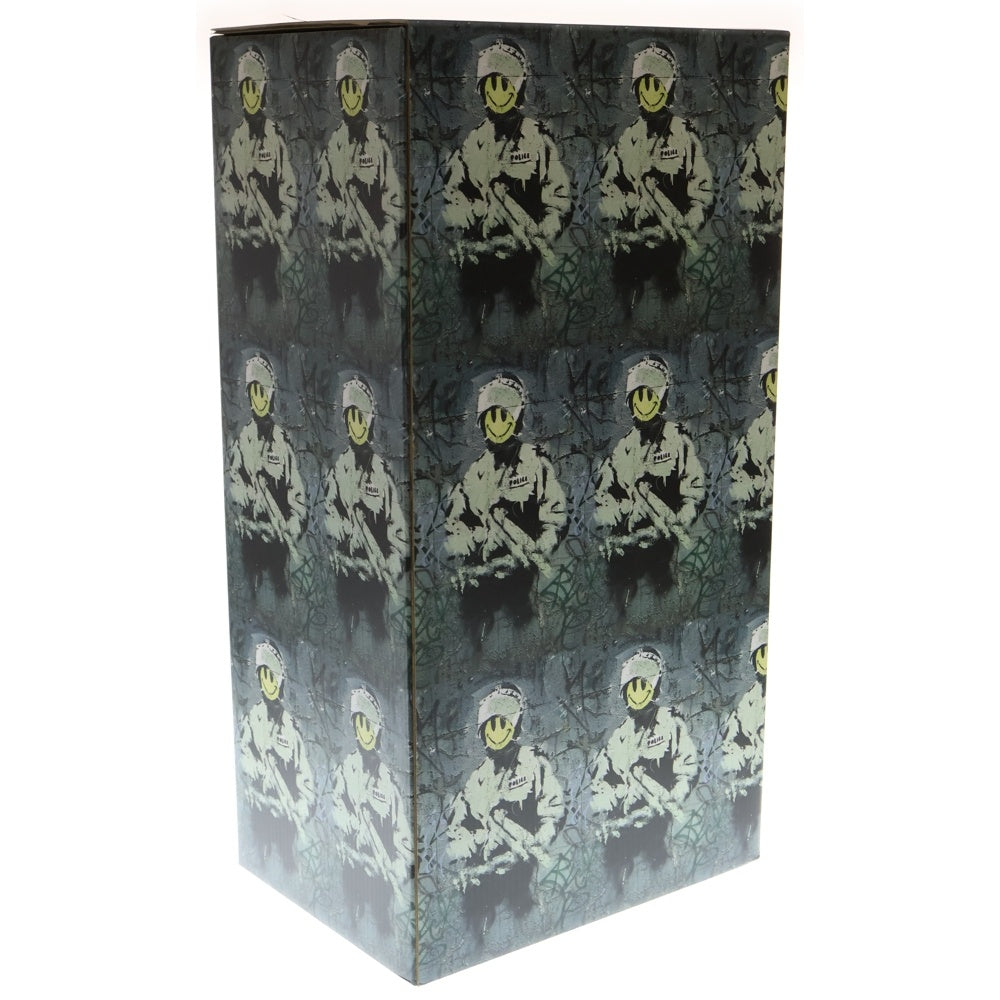 MEDICOM TOY(メディコムトイ) BE@RBRICK Riot Cap 1000% ライアット キャップ フィギュア 人形 グレー