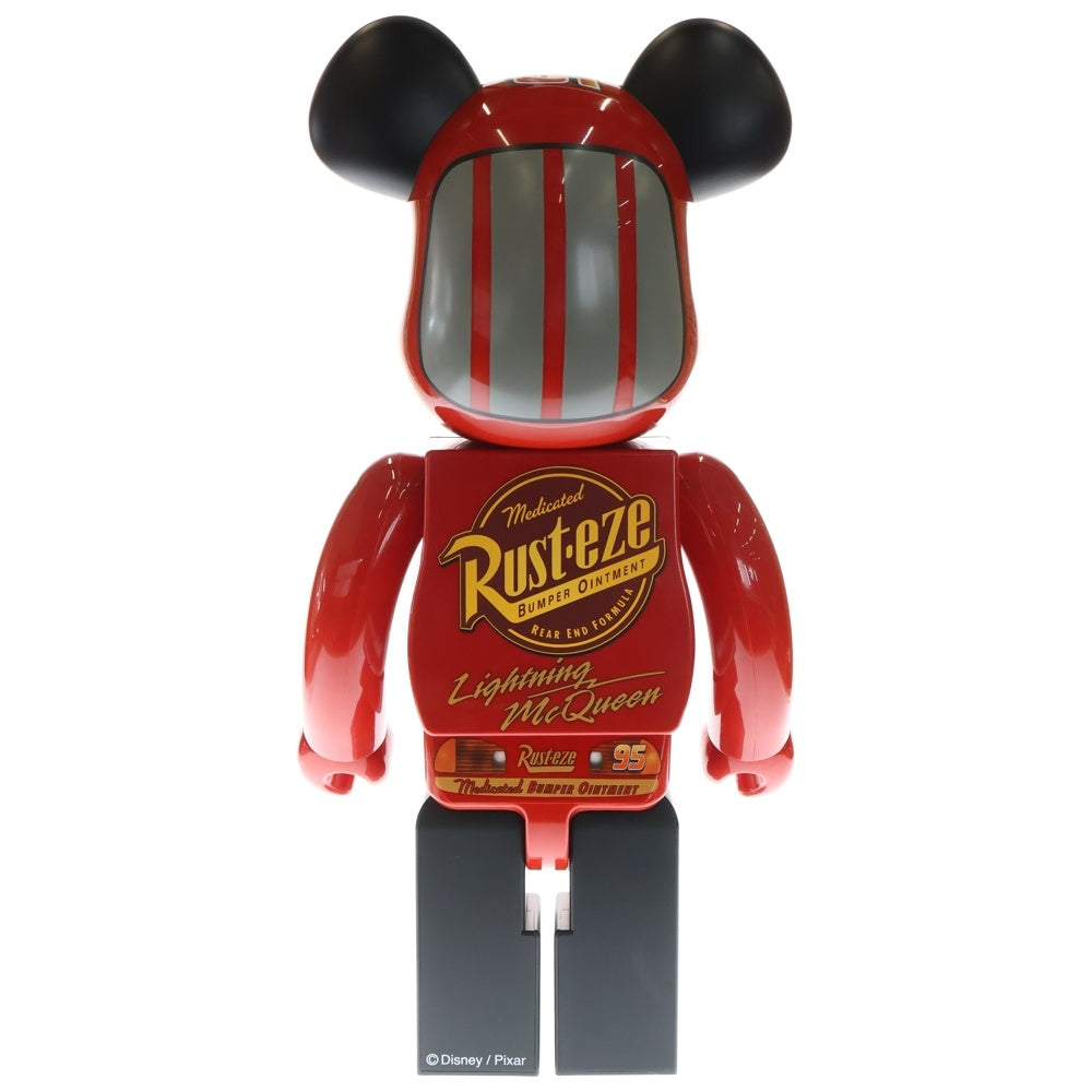 MEDICOM TOY(メディコムトイ) BE@RBRICK LIGHTNING McQUEEN ベアブリック カーズ ライトニングマックイーン フィギュア 人形 1000% レッド