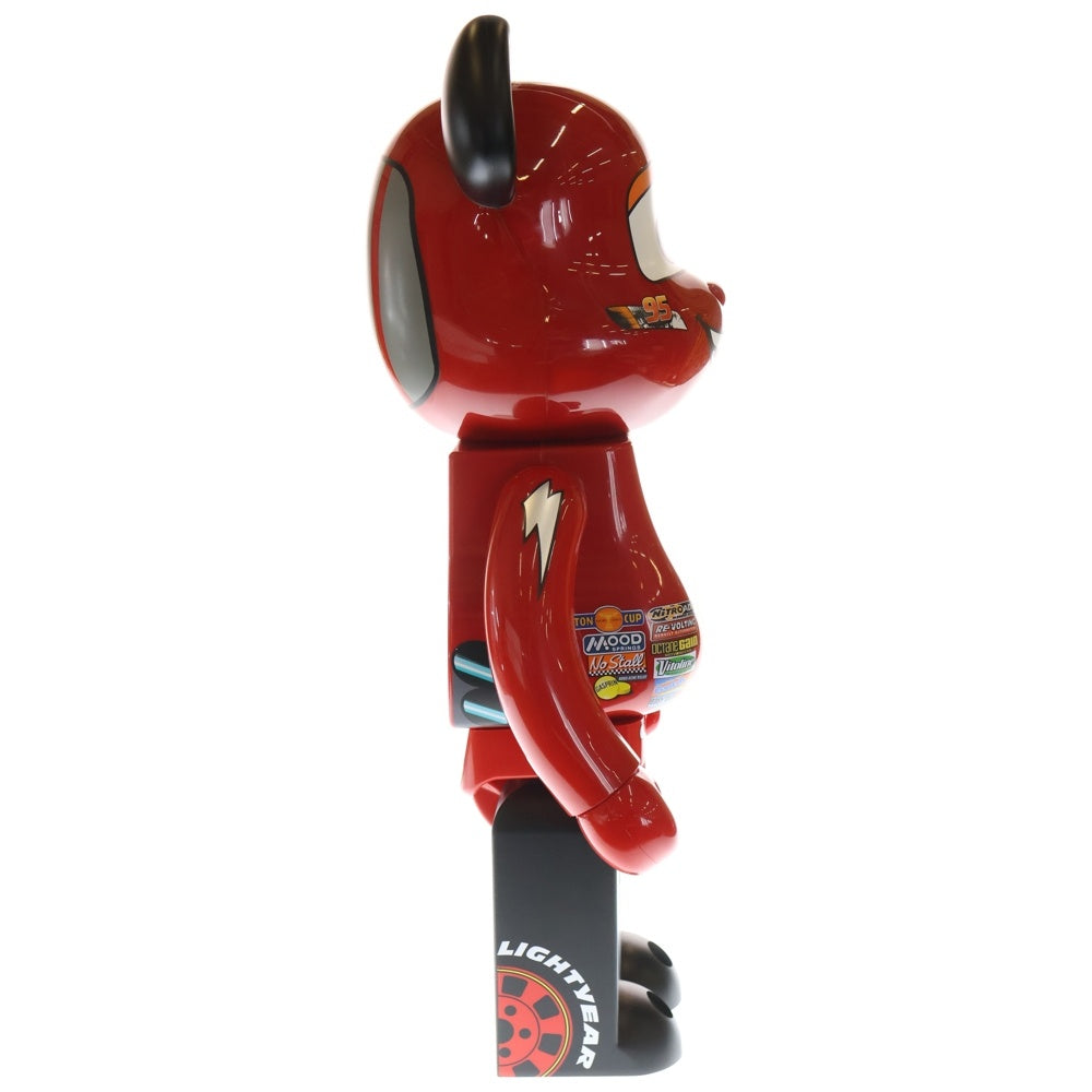 MEDICOM TOY(メディコムトイ) BE@RBRICK LIGHTNING McQUEEN ベアブリック カーズ ライトニングマックイーン フィギュア 人形 1000% レッド